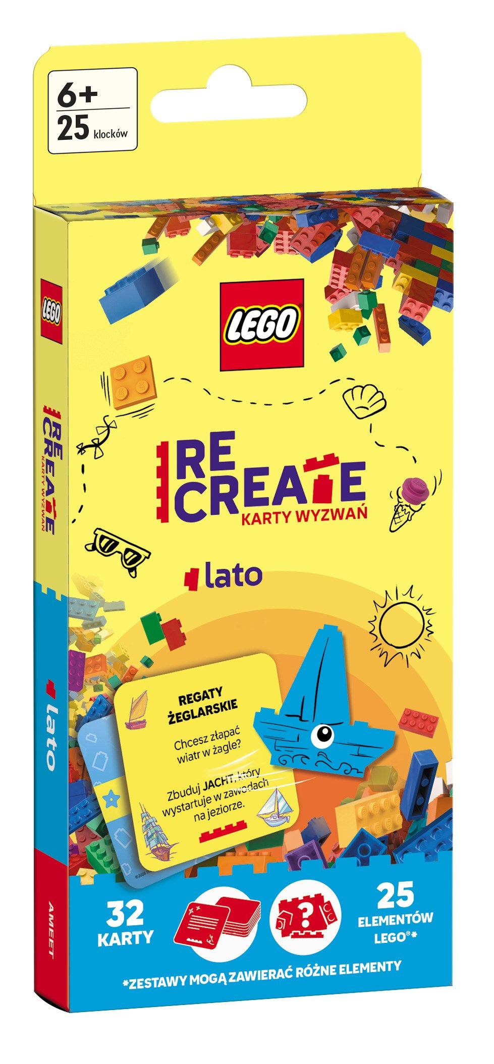 LEGO Recreate karty wyzwań Lato ACP-6606