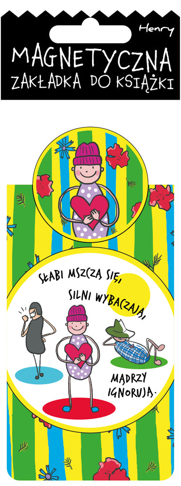 Zakładka magnetyczna silni słabi mądrzy