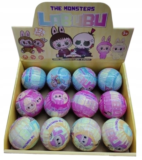 Brelok zawieszka do kluczy królik w kuli 1szt.mix