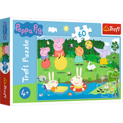 Puzzle 60 Wakacyjna zabawa Świnka Peppa 17326