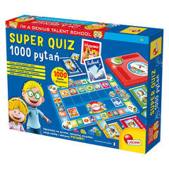 Super quiz 1000 pytań I'm a genius  304-PL56477