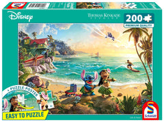Puzzle 200 PQ T. Kinkade Lilo and Stich 113369