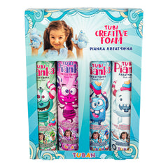 Zestaw tubi pianek 4 sztuki po 200ml
