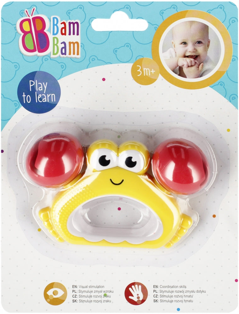 Grzechotka krabik BamBam