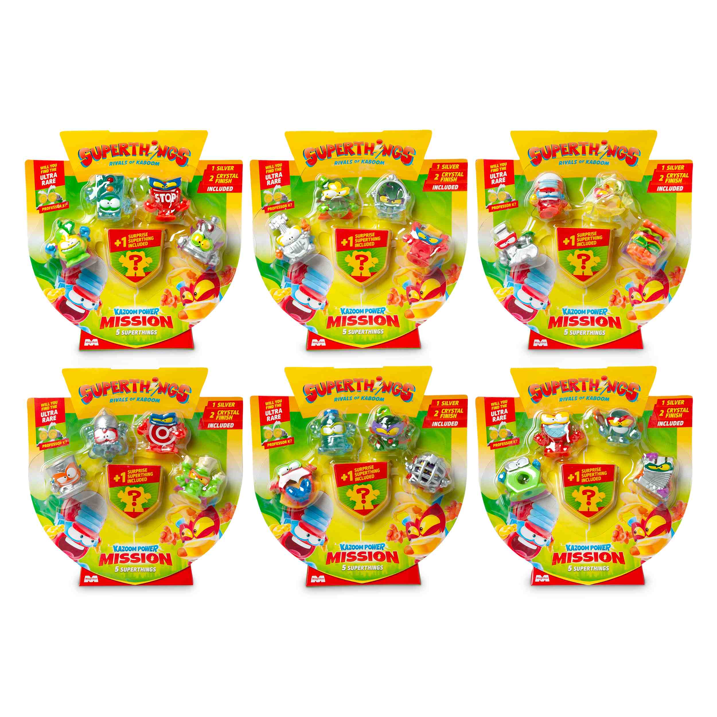 SuperThings Kazoom Power Mission 5 Pack Blister