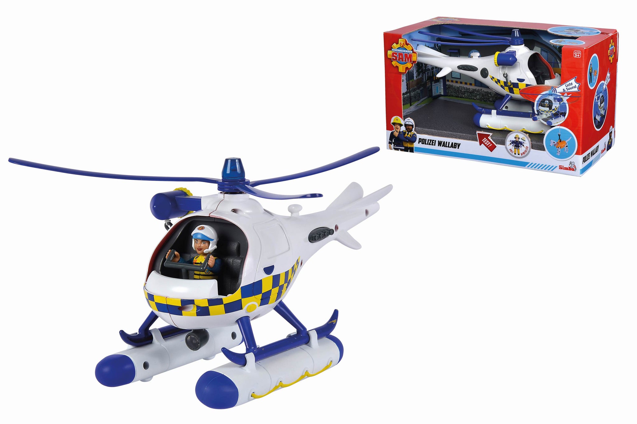 Strażak Sam Helikopter policyjny
