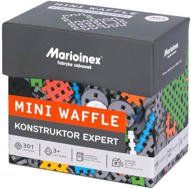 Klocki konstrukcyjne mini konstruktor Expert 301 elementów