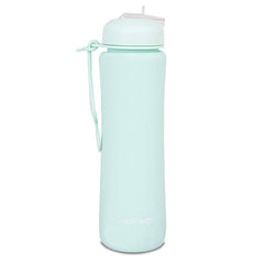 Bidon silikonowy 600ml Collpack Pump pudrowy miętowy
