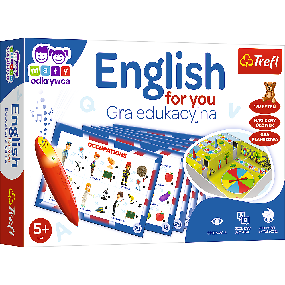 Gra Magiczny ołówek English for you 02113
