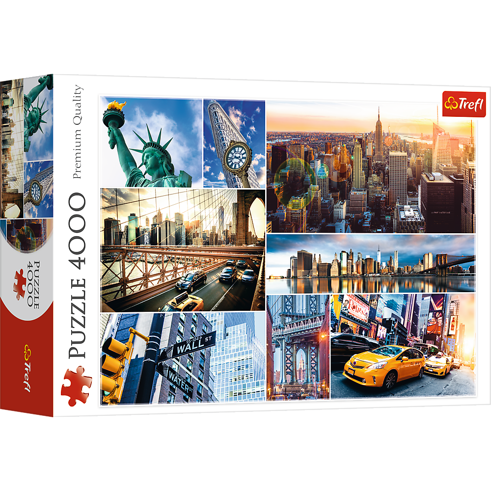 Puzzle 4000 Nowy York kolaż 45006