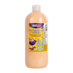 Farba plakatowa Strigo butelka 1000 ml beżowa