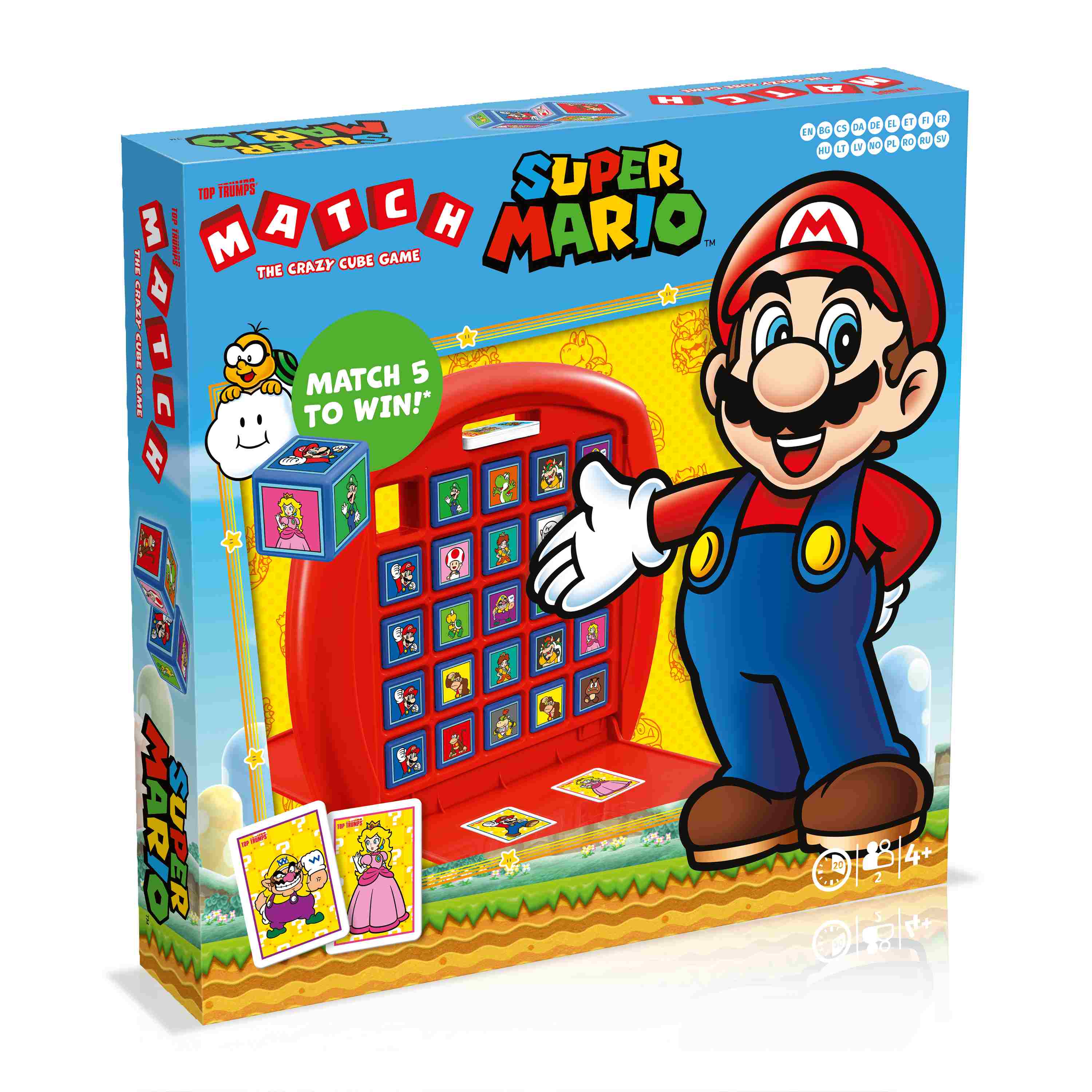 Gra Top Trumps Match Super Mario Cee