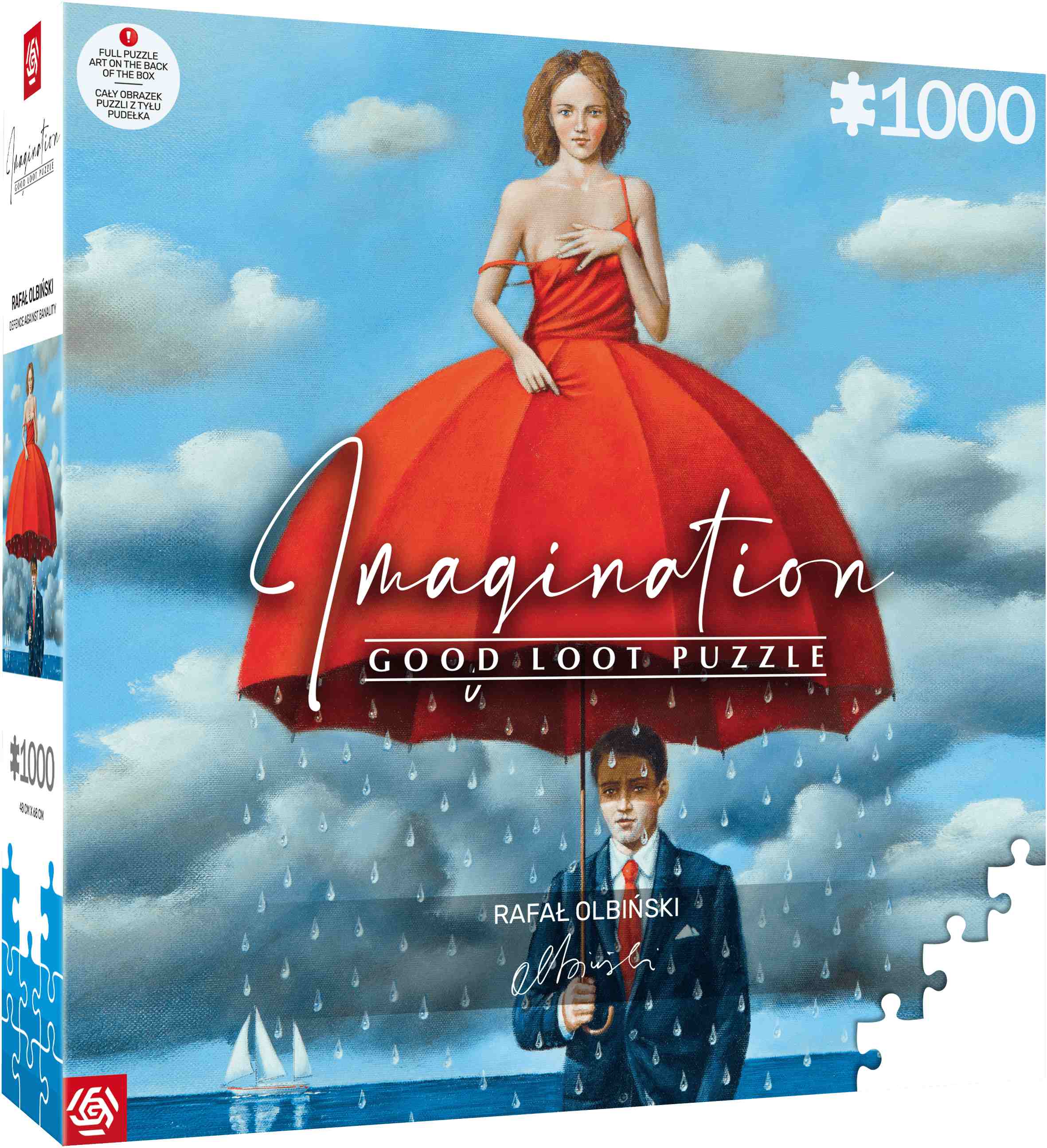 Puzzle 1000 Imagination Rafał Olbiński Defence Against Banality