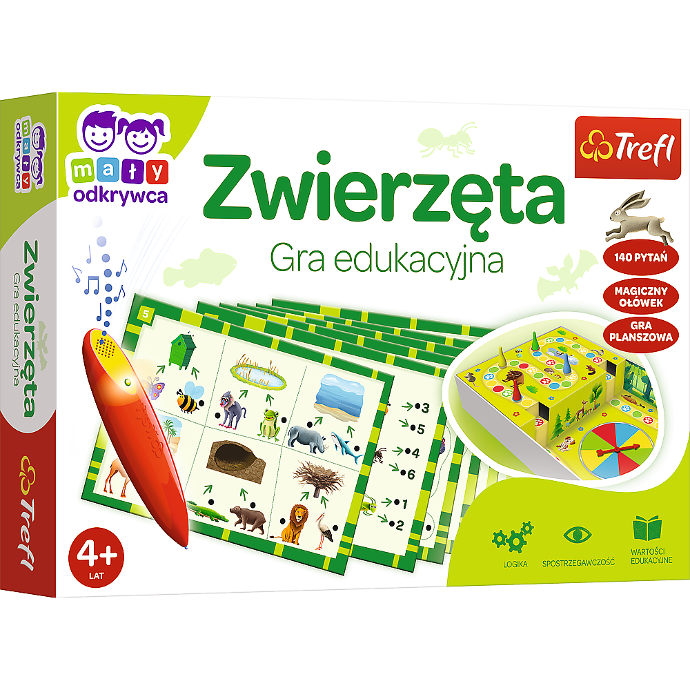 Gra Magiczny ołówek Zwierzęta 02111