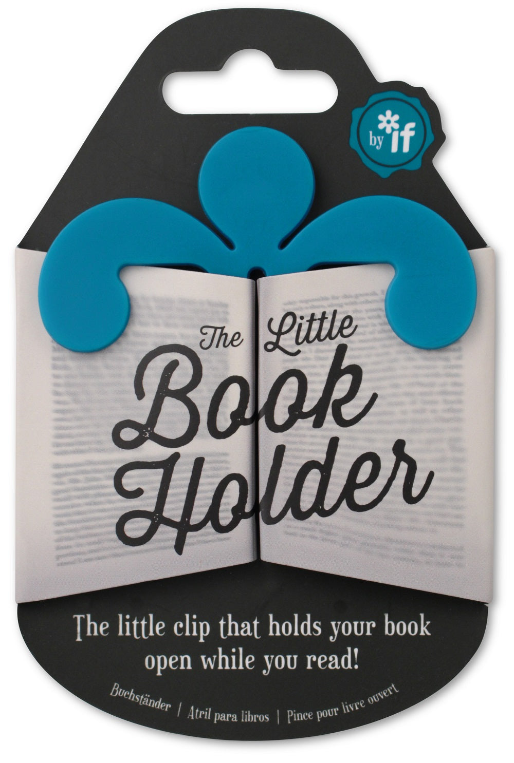 Little Book Holder - uchwyt do książki - niebieski