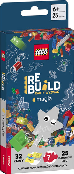 LEGO Books Rebuild karty wyzwań Magia ACP-6604