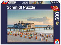 Puzzle 500 PQ Molo w Sellin Niemcy 111711
