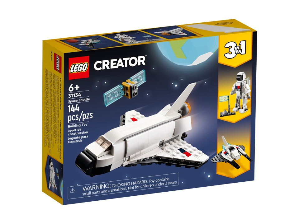 LEGO Creator 3w1 Prom Kosmiczny 31134