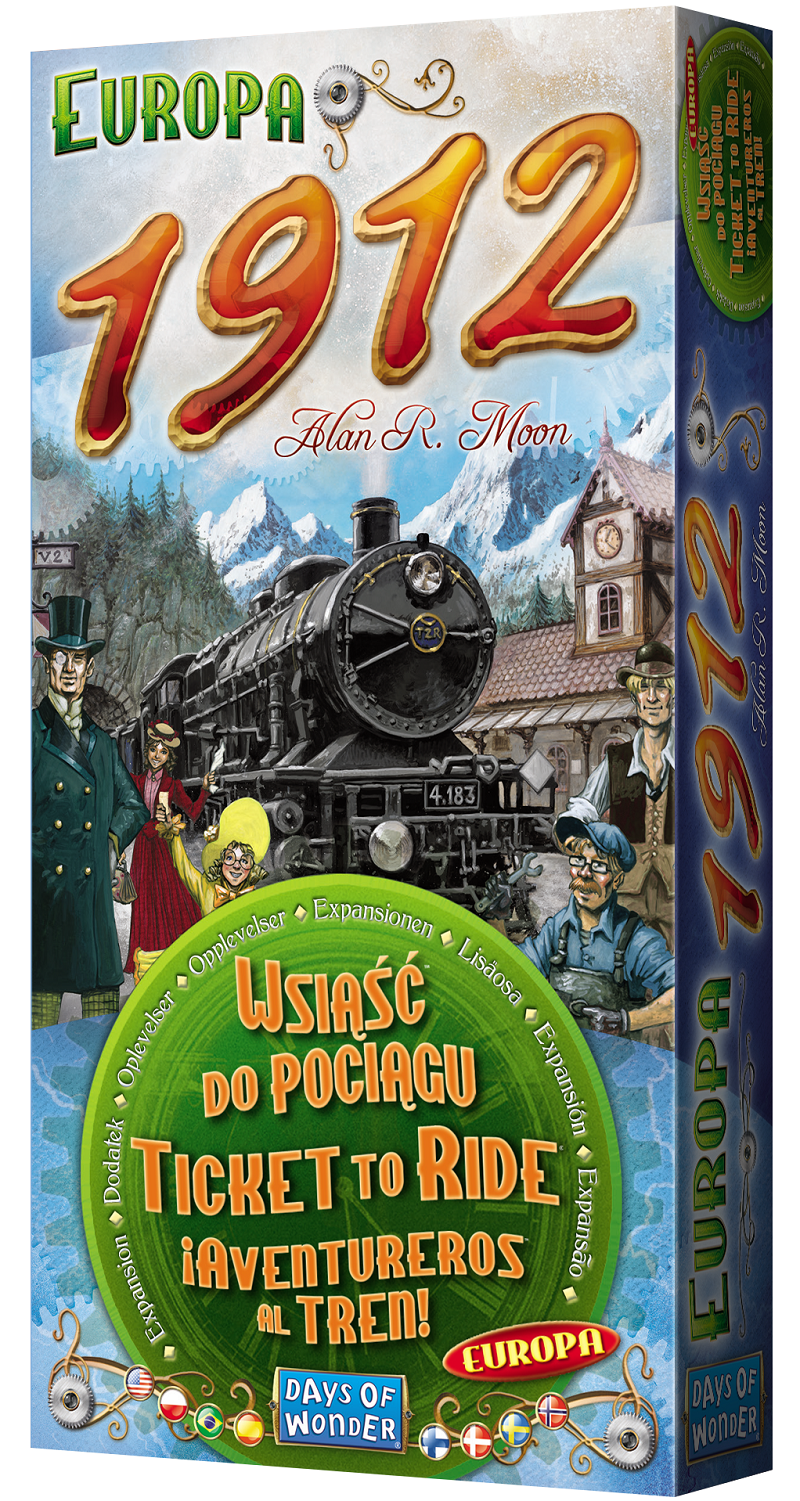 Gra Wsiąść do Pociągu Europa 1912 dodatek