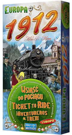 Gra Wsiąść do Pociągu Europa 1912 dodatek