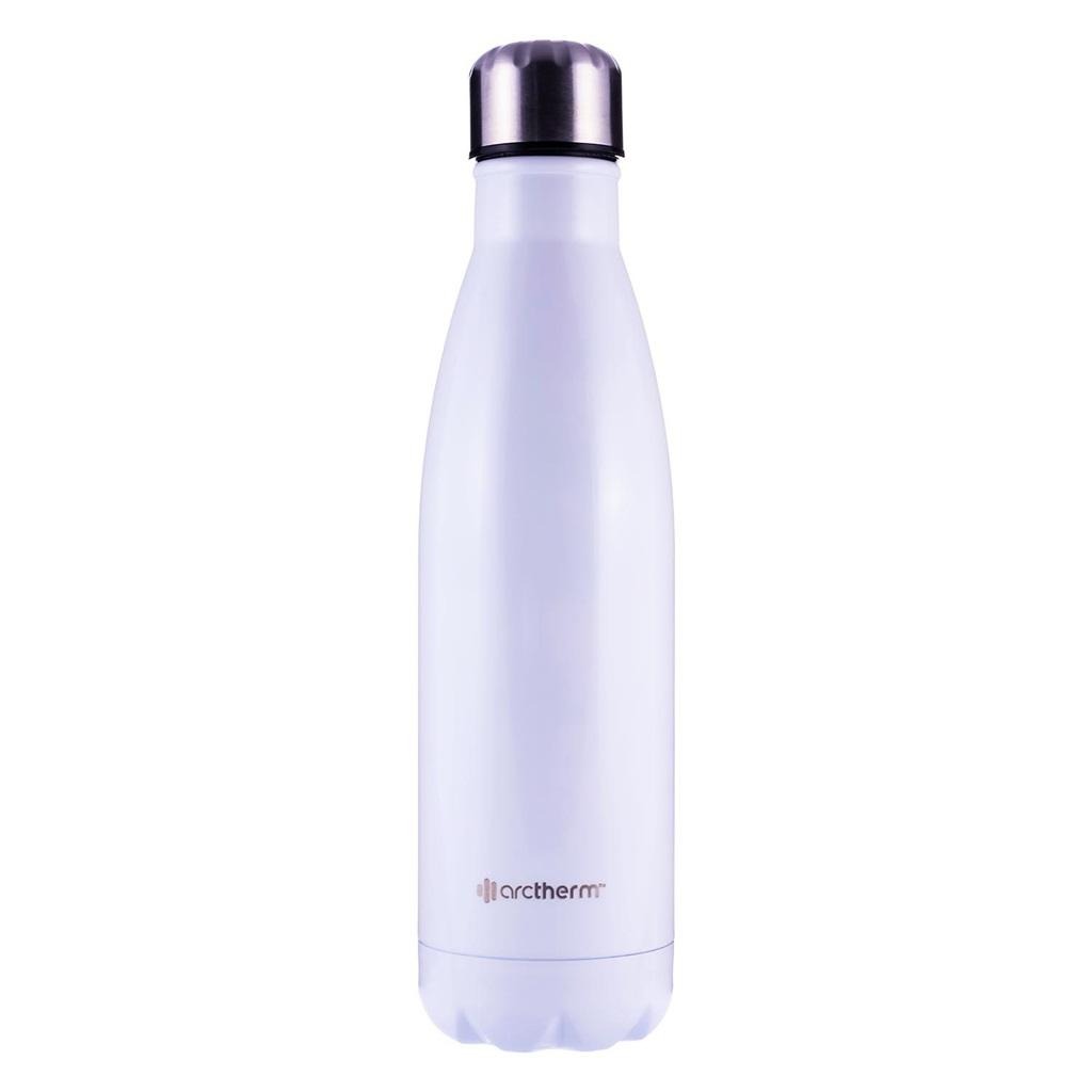 Butelka termiczna biała metalic 500ml