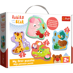 Puzzle Baby Classic Bobaskowe zwierzątka 36135