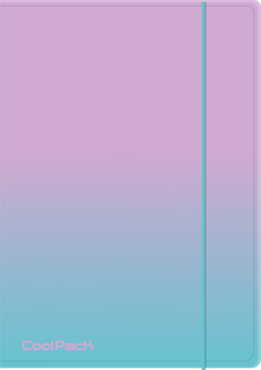 Teczka na gumkę A4 Coolpack Gradient Blueberry