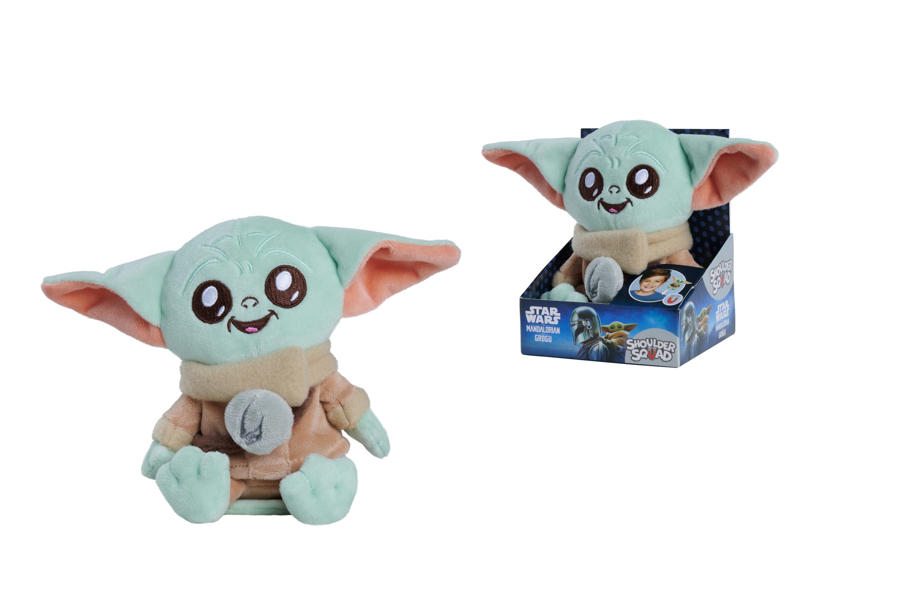 Maskotka Disney Grogu na ramię 14cm