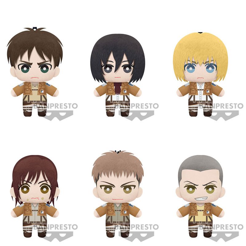 Maskotka BP Attack on Titan Tomonui Plush Assort 1 szt. mix