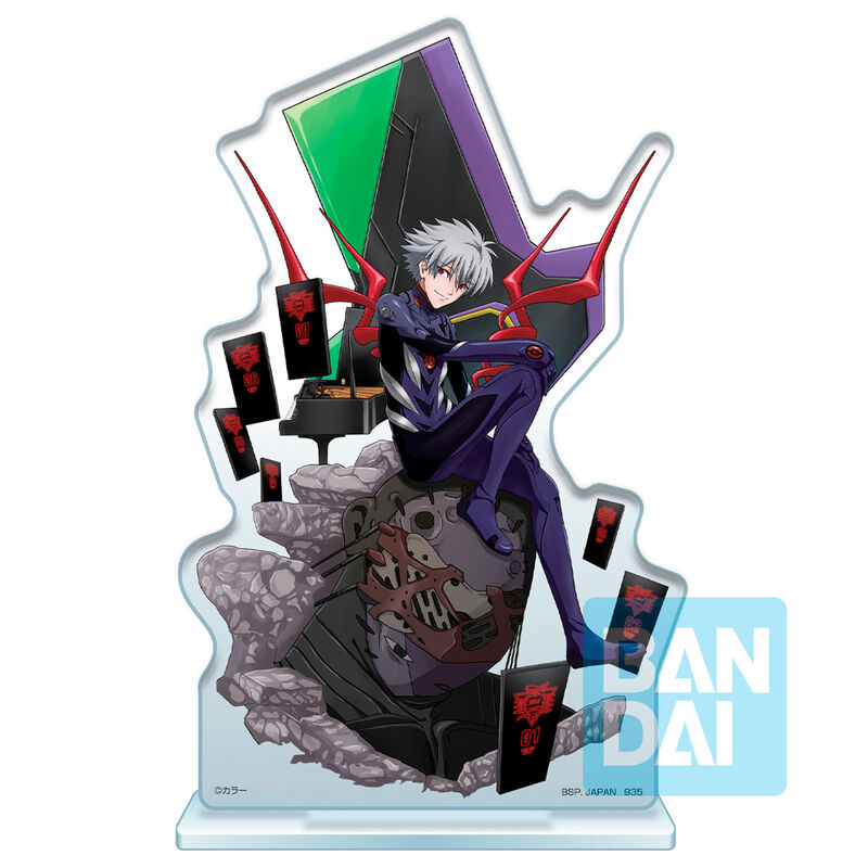 Figurka BP ICHIBANSHO EVANGELION ACRYLIC STAND KAWORU NAGISA (OPERATION STARTED!)
