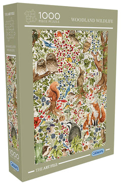 Puzzle 1000 Leśne zwierzęta 113705