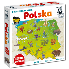 Gra edukacyjna Polska Edycja specjalna 5-99 lat Kapitan Nauka