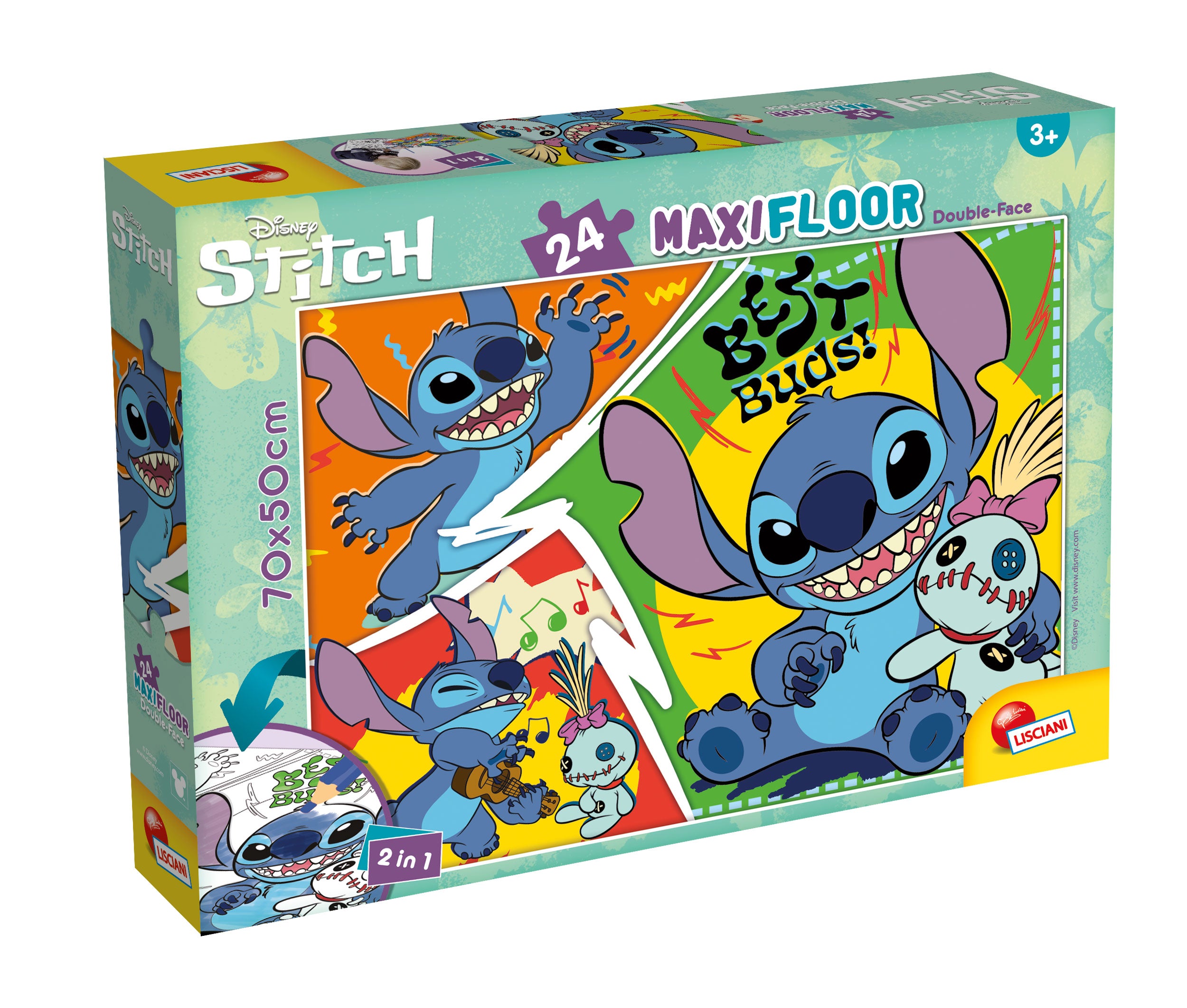 Lisciani Puzzle 24 Maxi Floor Stitch 304-109760