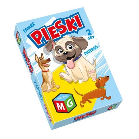 Karty Piotruś i pamięć Pieski