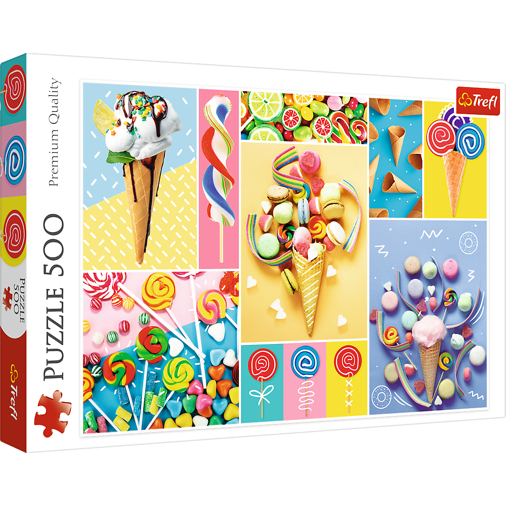 Puzzle 500 Ulubione słodycze 37335