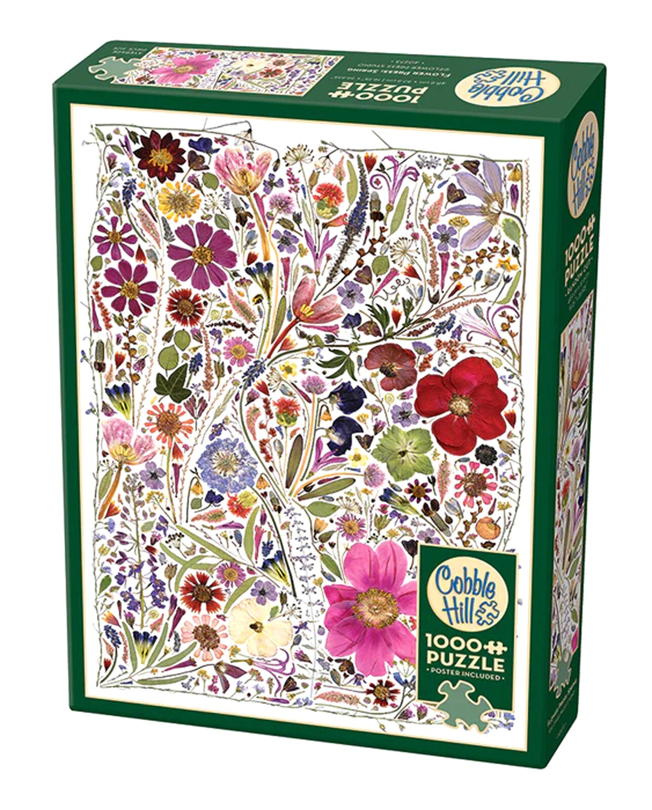 Puzzle 1000 Prasowane kwiaty Wiosna 113001