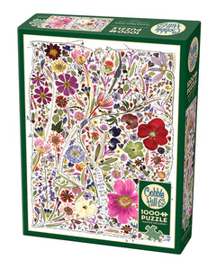 Puzzle 1000 Prasowane kwiaty Wiosna 113001