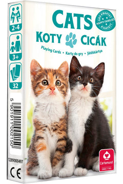 Karty do gry Kwartet Koty