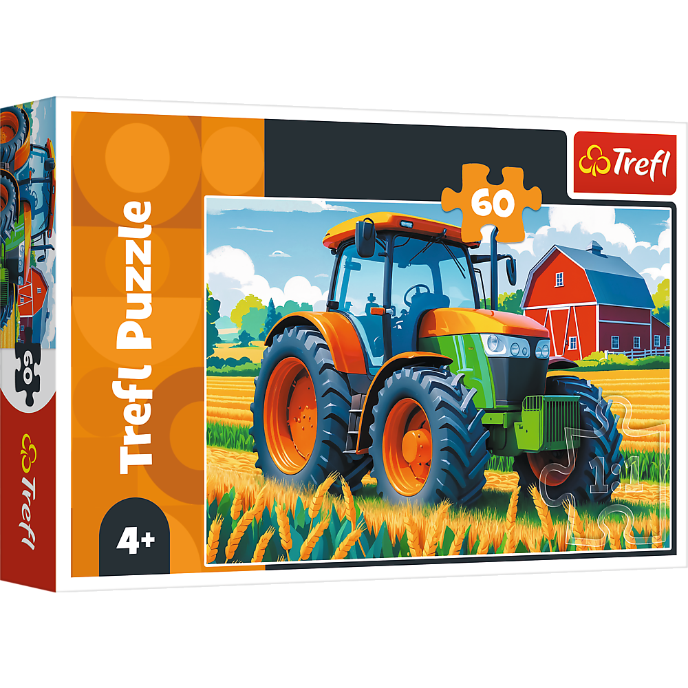Puzzle 60 Pojazd Rolnika 16492