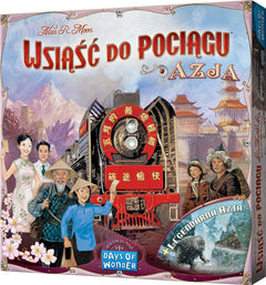 Gra Wsiąść do Pociągu 1 Azja dodatek do gry