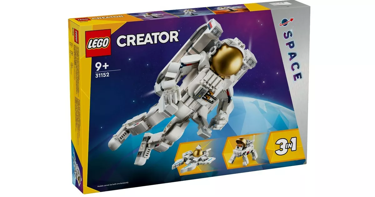 LEGO Creator 3w1 Space Astronauta 31152