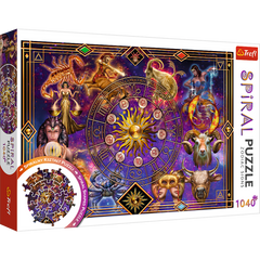 Puzzle 1040 Spiral Znaki zodiaku 40015