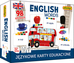 English Words językowe karty edukacyjne
