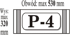 Paczka Okładki samoprzylepne A4 iks p-4 50 sztuk w paczce