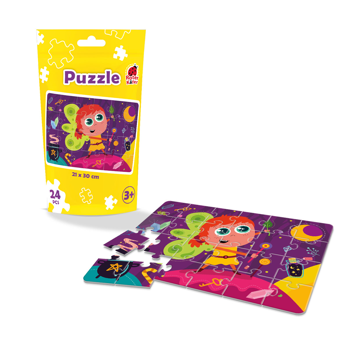Puzzle 24 saszetka Wróżka RK1130-05