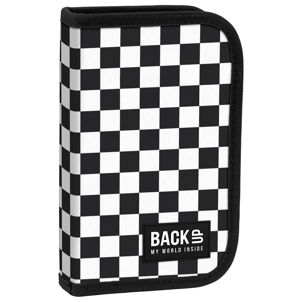 Piórnik 1-komorowy z wyposażeniem BACKUP 5 model SW94 szachownica