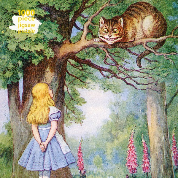 Puzzle 1000 Alicja w Krainie Czarów i Kot Cheshire FTJP060