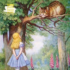 Puzzle 1000 Alicja w Krainie Czarów i Kot Cheshire FTJP060