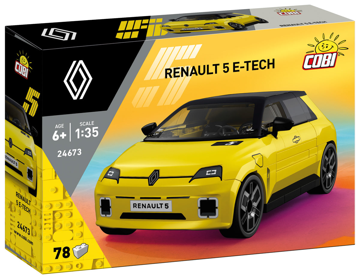 COBI klocki Renault 5 E-Tech Yellow COBI-24673
