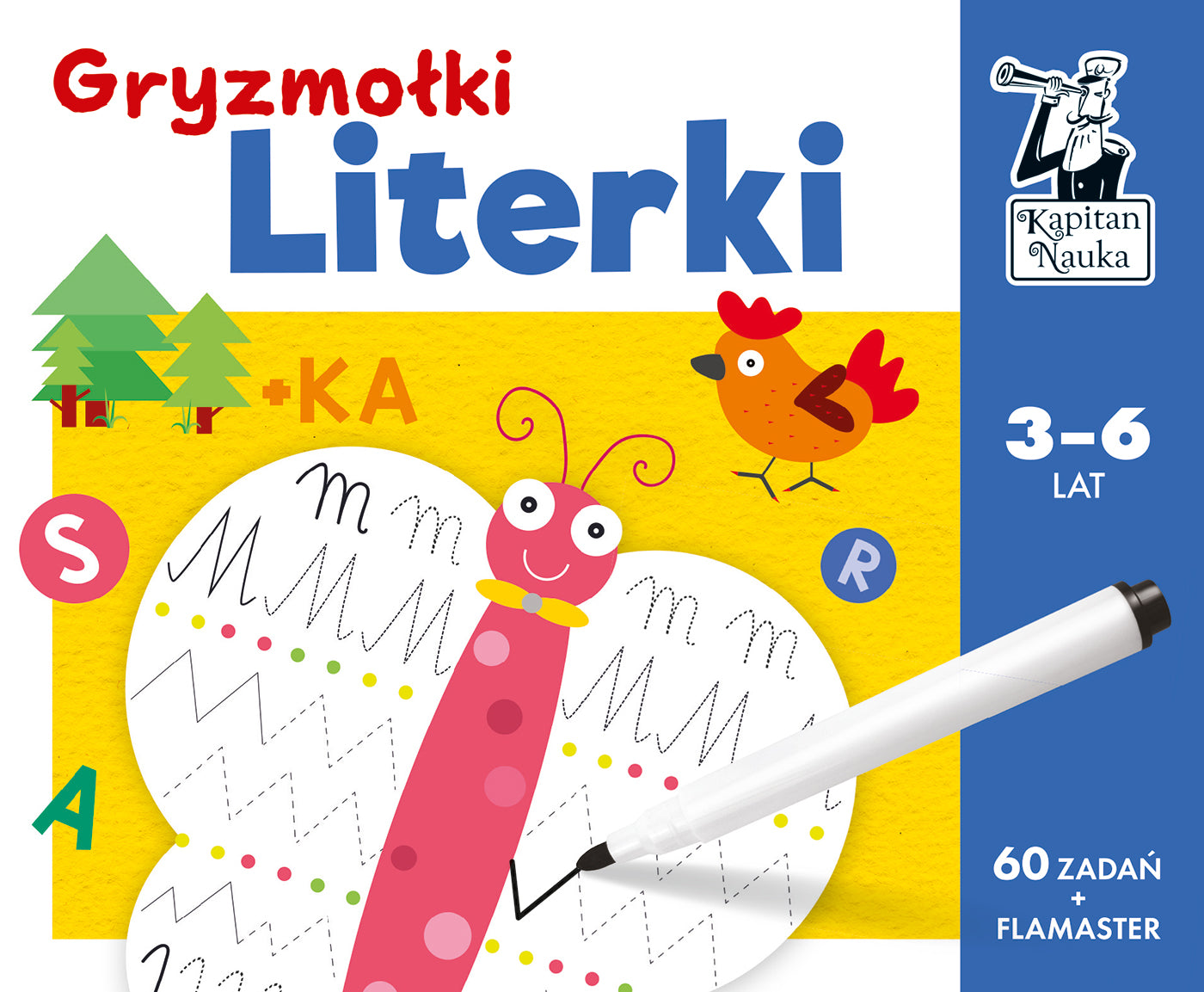 Literki. Gryzmołki. Kapitan Nauka wyd. 2
